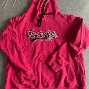 Pink florida state seminoles hoodie